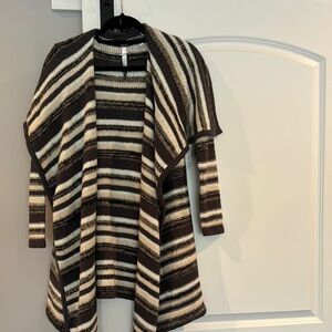 Striped Cardigan Sweater